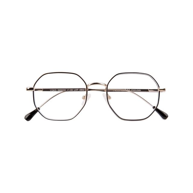 J'ai besoin de toi - Lunettes de lecture J'ai besoin de toi + 2,50dpt yoko noir -gold | 1 pièce