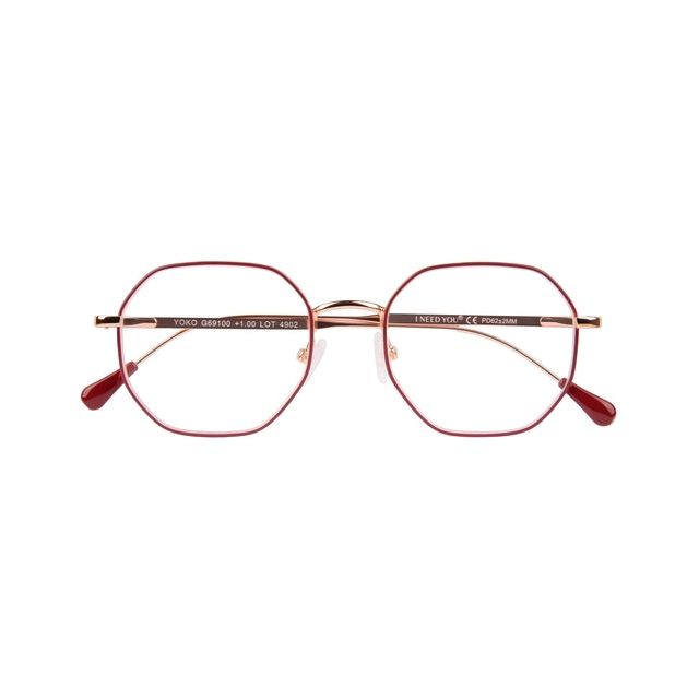 Quantore - Lesebrille Ich brauche dich +2.50dpt Yoko Red -buyer