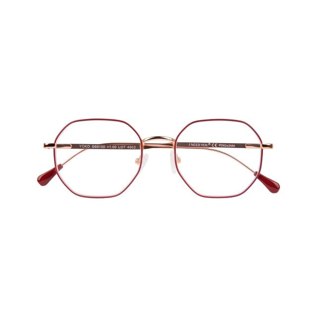 J'ai besoin de toi - Lunettes de lecture J'ai besoin de toi + 1.00dpt Yoko Red -Buyer | 1 pièce