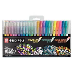 Sakura -  gelly roll mixed set 24