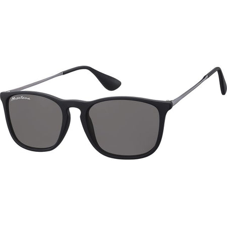 Montana -  Zonnebril  met smoke glas mtl zwart
