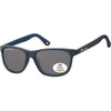 Montana -  Zonnebril  met smoke polar glas mat blauw