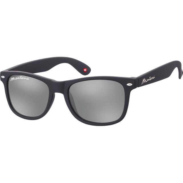 Montana - Sonnenbrille Montana mit Revo Spiegelglas schwarz