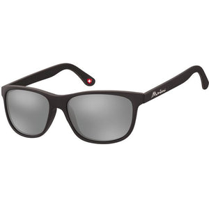 Montana - Sunglasses with Revo mirror glass matte black