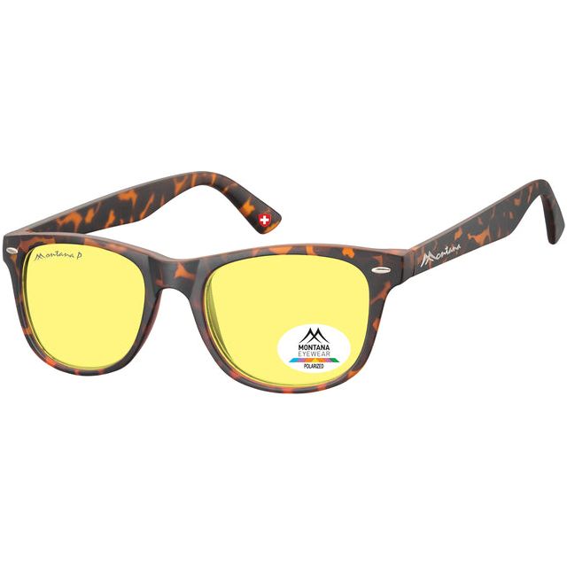 Montana - Sonnenbrille Montana mit gelber Polarglasschildkröte | 1 Stück