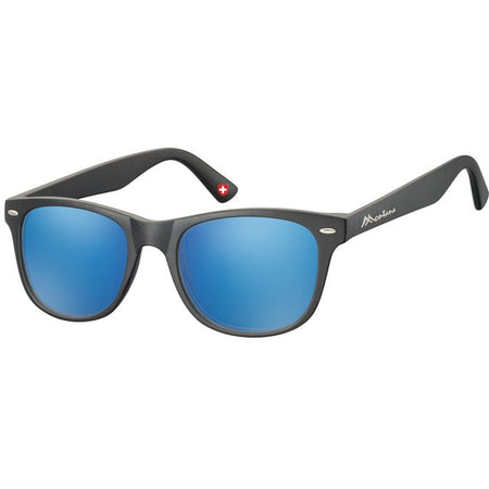 Montana - Sunglasses with Revo blue glass black