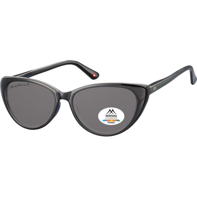 Montana - Sonnenbrille Montana mit Rauchglas schwarz