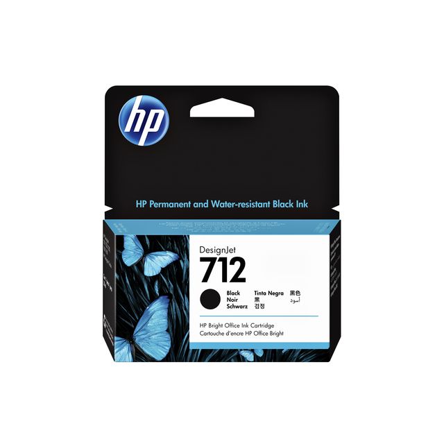 HP -  712 38 ml inktcartridge voor DesignJet, zwart