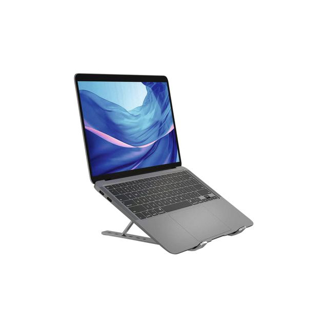 Langlebig - falten Laptop -Ständer, Silber