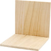 Creativ Company -  Boekensteun  hout 15x15x15cm | 10 stuks
