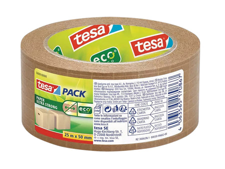 Tesa - Packaging 56000 Carta ecologica ultra resistente 50mmx25m