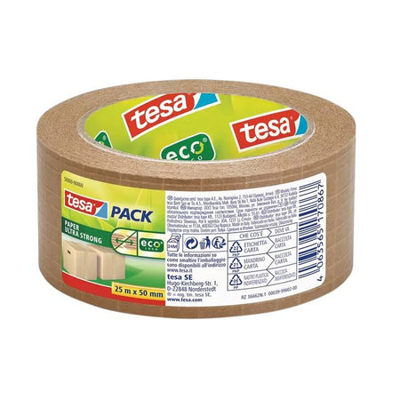Tesa - Packaging 56000 Carta ecologica ultra resistente 50mmx25m | 36 pezzi