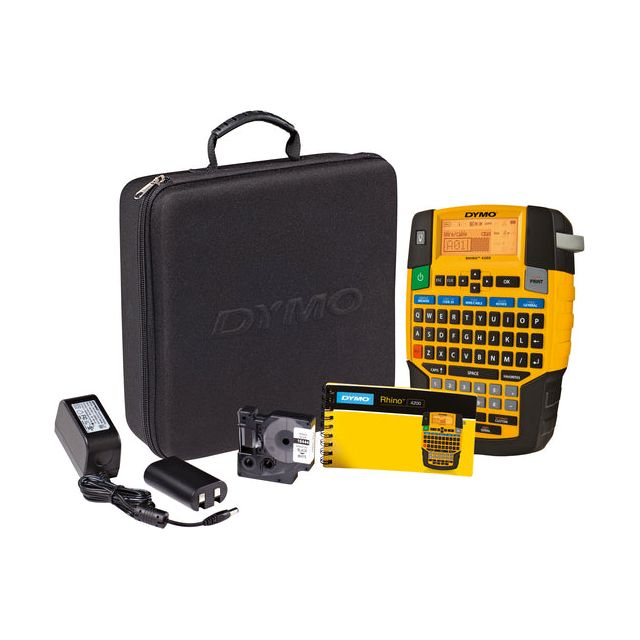 Dymo - Labelprinter dymo rhino 4200 azerty 19mm koffer