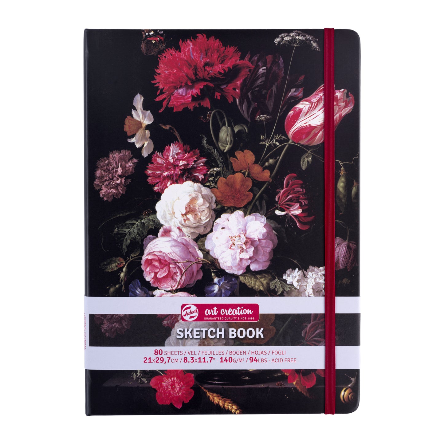 Talens Art Creation - Quaderno di schizzi Art Creation 80 fogli bianchi 140gr 210x297mm still life | 5 pezzi