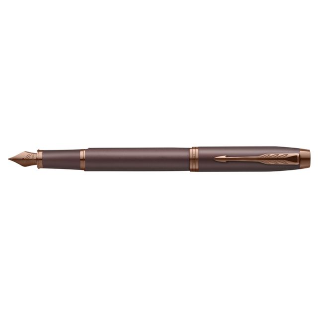 Parker - Penna stilografica IM Monocromatica bordeaux GT fine