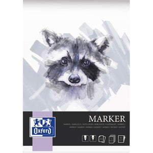 Oxford -  Tekenblok  marker a4 15 vel