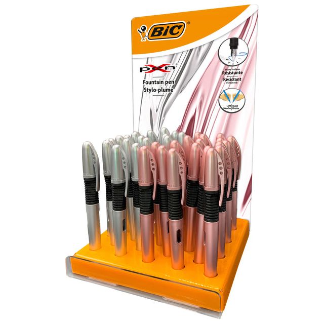 BIC - Fountain Pen BIC x Chrom m assorti | Außenschachtel ein 36 Stück