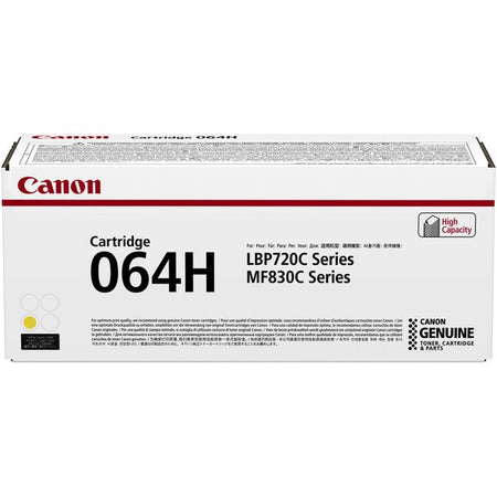 Canon -  064H tonercartridge 1 stuk(s) Origineel Geel
