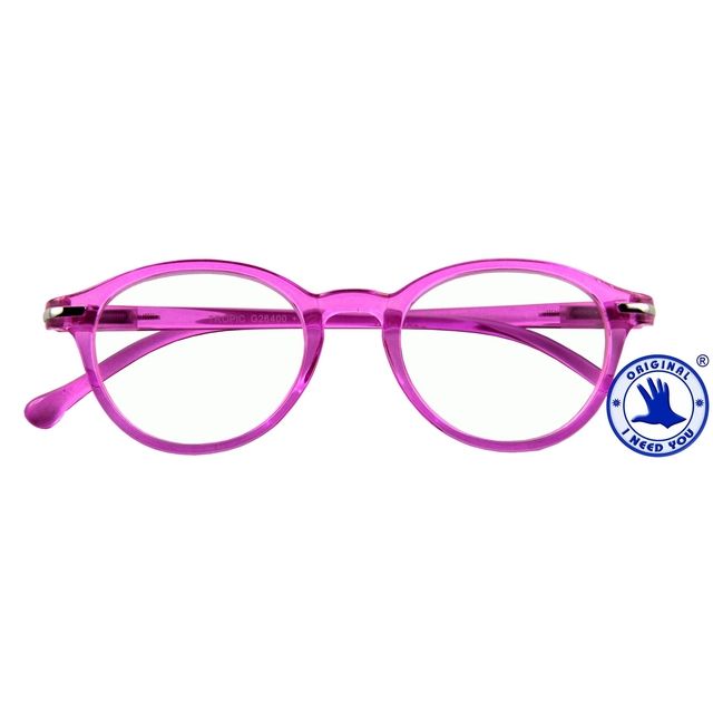 I Need You – Lesebrille +3,00 dpt Tropic Pink