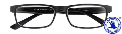 I Need You - Reading glasses +1.00 dpt Alex black