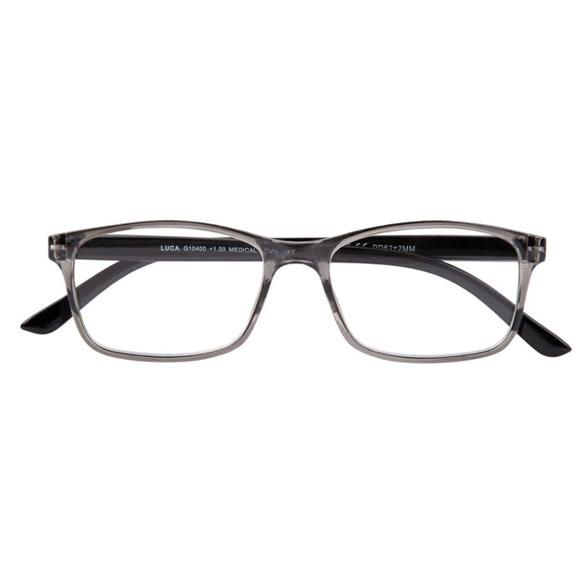 I Need You - Gafas de lectura +2.00 dpt Luca gris