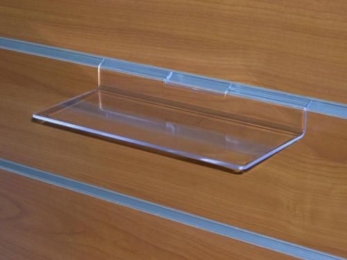 Klika - Shoe shelf 25x10 cm styrene slat wall