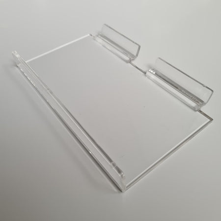 Klika - Shoe shelf 25x10 cm acrylic slanted + edge