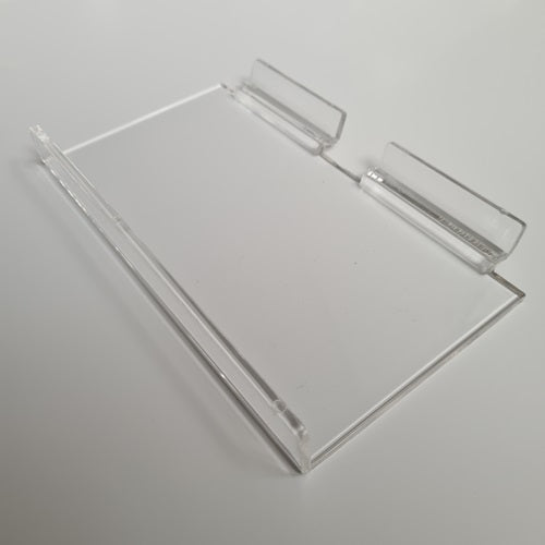 Klika - Shoe shelf 25x10 cm acrylic slanted + edge