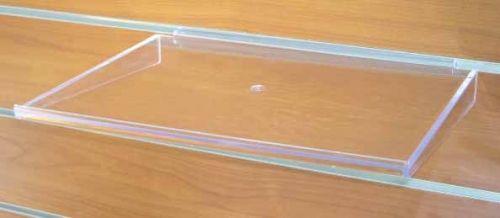 Klika - Shoe shelf 40x27 cm styrene slat wall