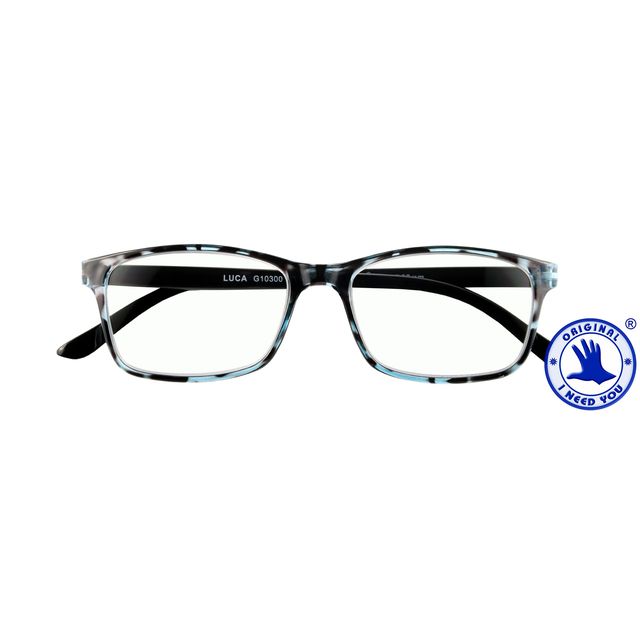 I Need You - Reading glasses +2.00 dpt Luca blue