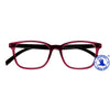 Quantore - Occhiali da lettura +3.00 dpt Lucky rosso