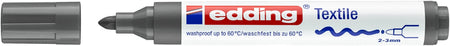 Edding - Textilmarker 4500 rund 2-3mm grau | 10 Stück