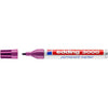 Edding - Rotulador 3000 redondo 1,5-3mm rojo violeta | 10 piezas