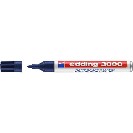Edding - Feutre 3000 rond 1,5-3mm bleu acier