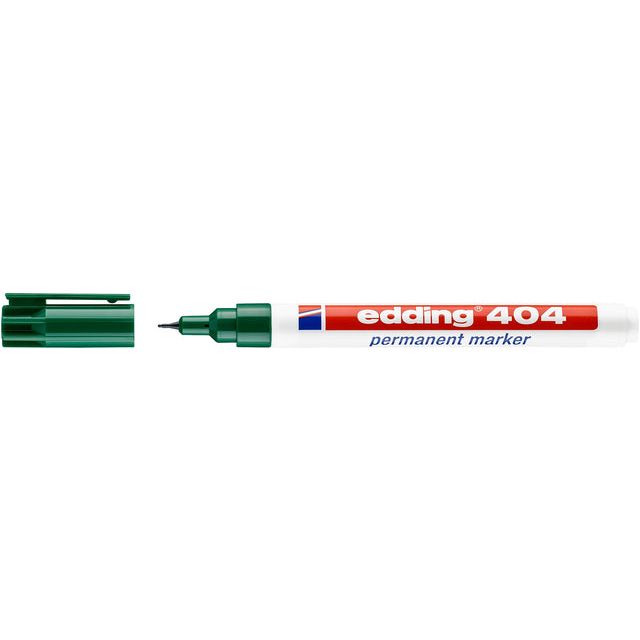 Edding - Filz -Tip Edding 404 um 0,75 mm Grün | 10 Stücke