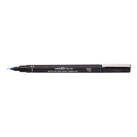 Uni-ball - Punta fineliner 0,5 mm blu | 12 pezzi