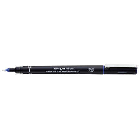 Uni-ball - Punta fineliner 0,3 mm blu