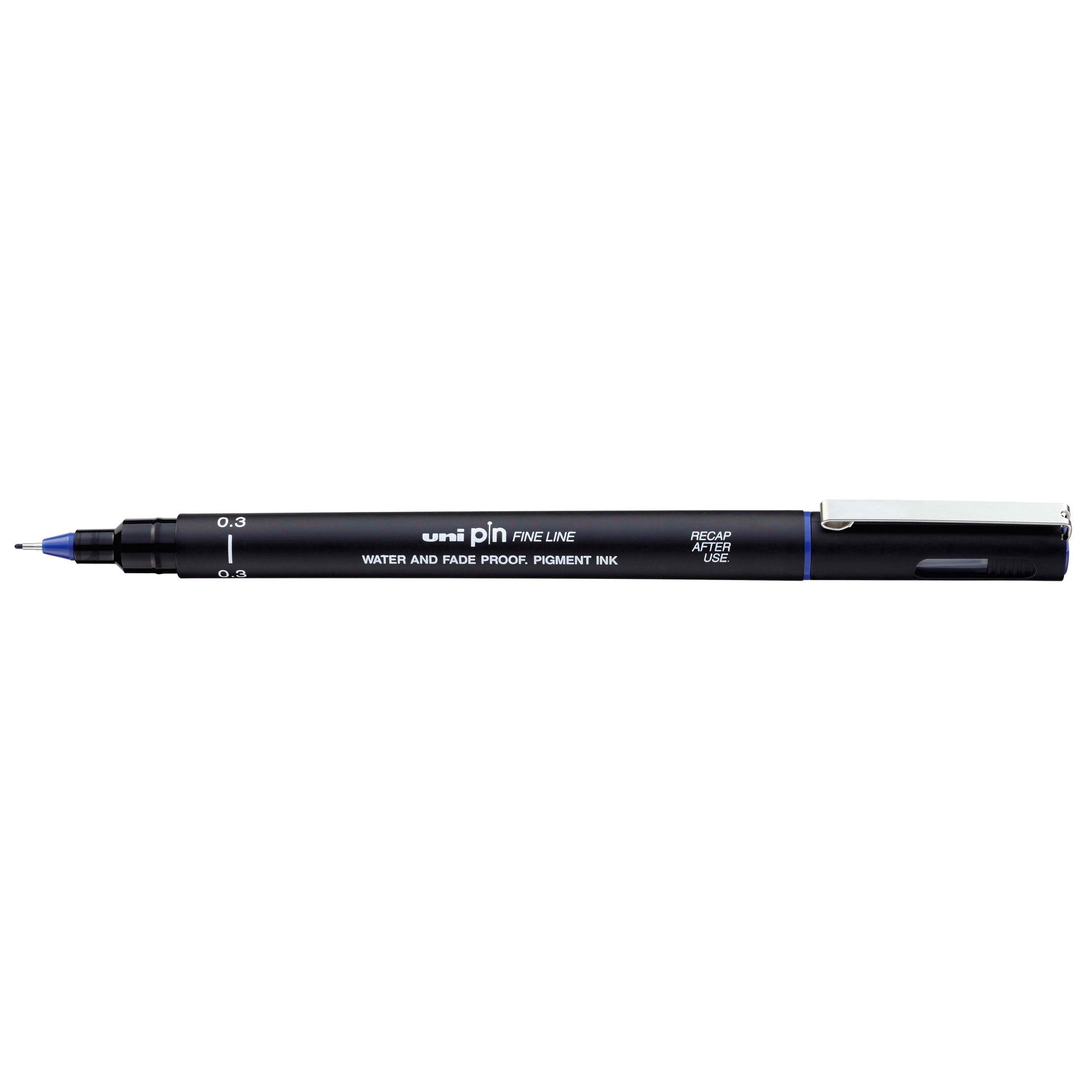 Uni-ball -  Fineliner pin 0.3mm blauw | 12 stuks