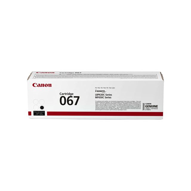 Canon - toner 067, 1.350 pagina's, OEM 5102C002, zwart