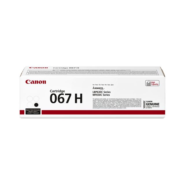 CANON -  067H tonercartridge 1 stuk(s) Origineel Zwart