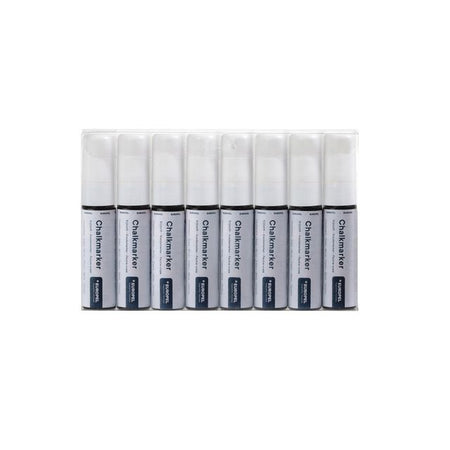 Europel -  Krijtstift  15mm wit etui 8 stuks