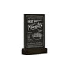 Europel - Chalkboard peel table model A6 standing black