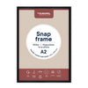 Europel - Cadre à pression peel A2 25mm noir mat | 10 pièces