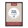 Europel - Snap frame peel A2 25mm negro mate | 10 piezas