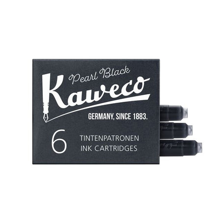 Kaweco - Scatola nera di cartucce d'inchiostro da 6 pezzi