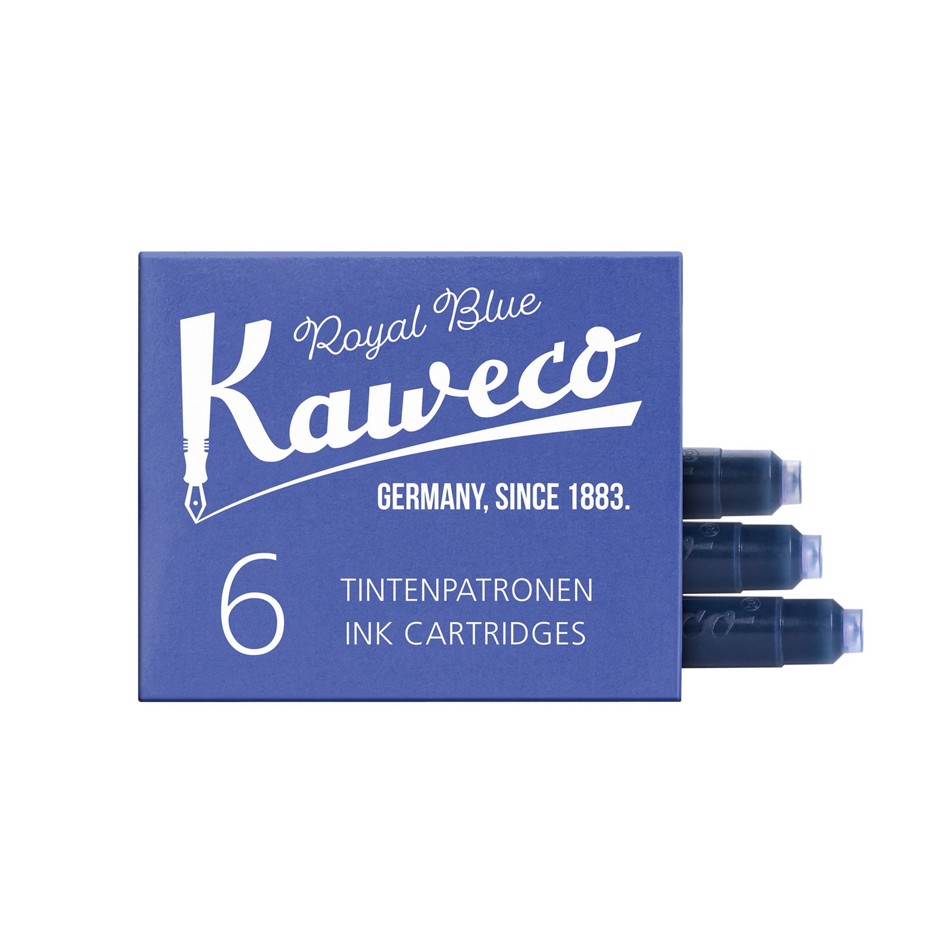Kaweco - Ink cartridge royal blue box of 6 pieces
