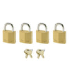 Master Lock -  Hangslot masterlock 4 gelijksluitend messing 20mm