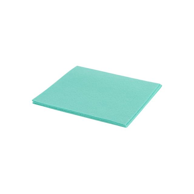 CleanInq - Travail serviette CleanInq Viscose 38x40cm vert 10 pièces | Sceller un 10 morceau