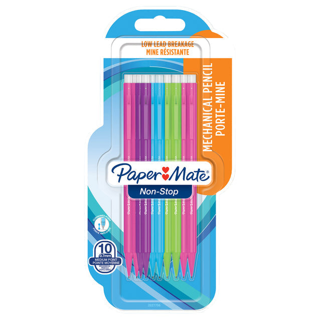 Paper Mate - Vulpotlood Papermate Non -Stopp 0,7mm HB 10st ASD