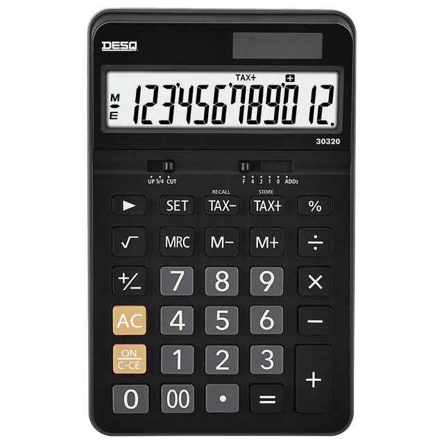 Quantore - calculatrice desq grandes | 40 pièces